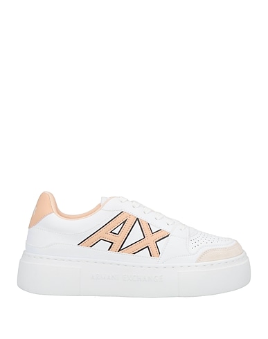ARMANI EXCHANGE Sneakers White Leather