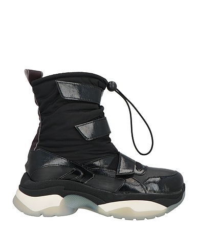 NORA BARTH Ankle boot Black Textile fibres