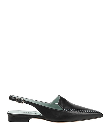 POESIE VENEZIANE Ballet flats NERO Leather