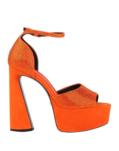 KAT MACONIE Sandals Orange Leather