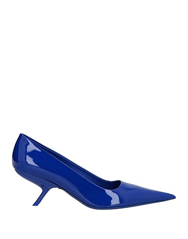 FERRAGAMO Décolleté Blu Pelle di vitello