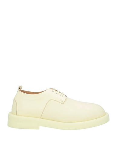 MARSÈLL Laced shoes Pastel yellow Calfskin
