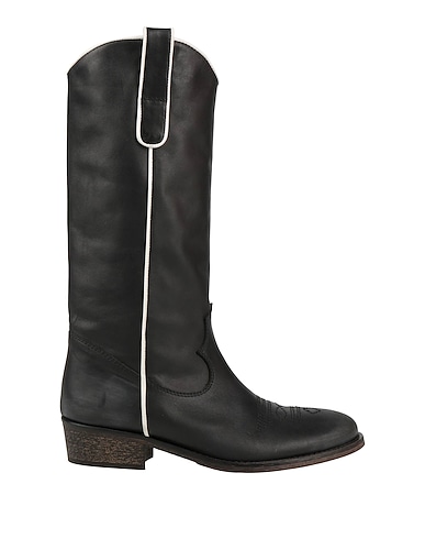 VIA ROMA 15 Boots Black Leather