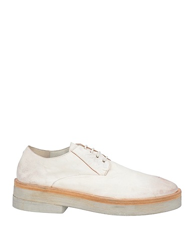 MARSÈLL Laced shoes White Leather