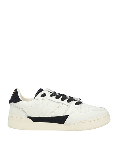 MONOWAY Sneakers Off white Leather, Textile fibres