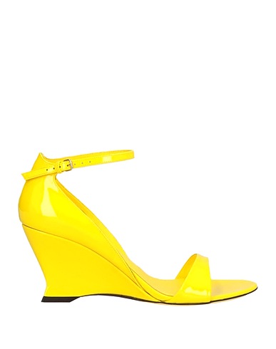 FERRAGAMO Sandalen Gelb Kalbsleder