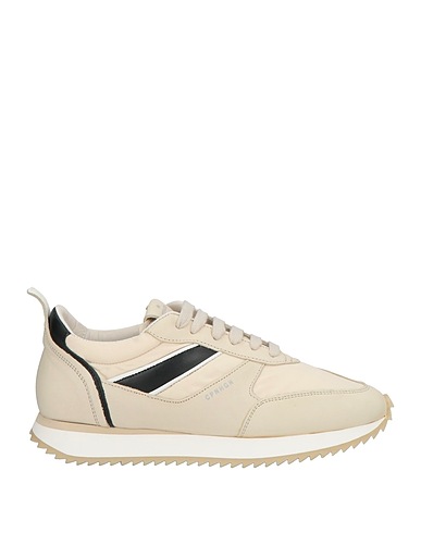 COPENHAGEN STUDIOS Sneakers Beige Leather, Textile fibres