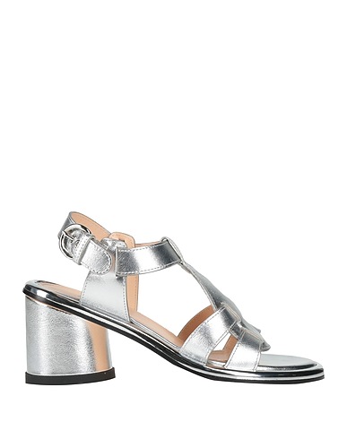 AGL Sandals Silver Leather