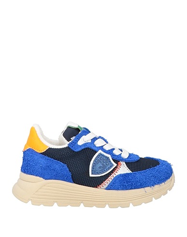 PHILIPPE MODEL Sneakers Blu china Pelle, Fibre tessili