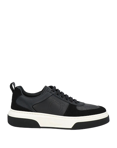 FERRAGAMO Sneakers Black Calfskin