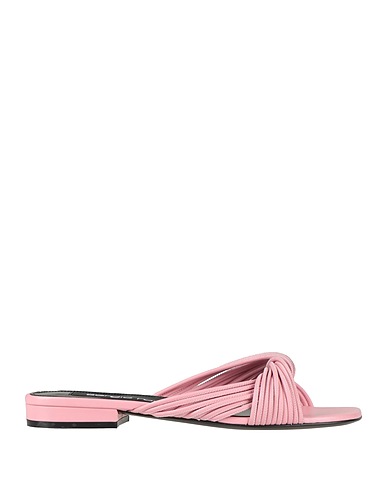 SERGIO ROSSI Sandalen Rosa Leder