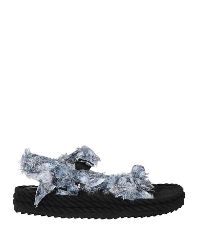 COLORS OF CALIFORNIA Sandals Blue Textile fibres