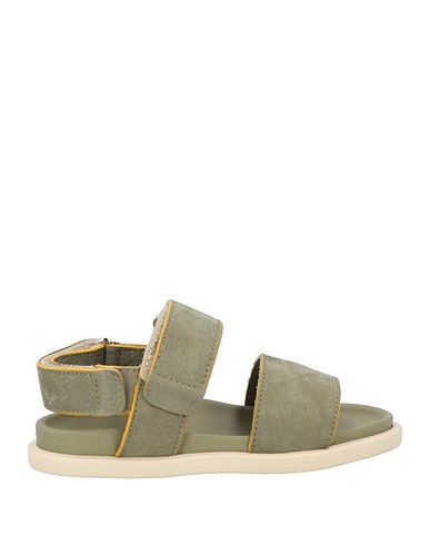 MONTELPARE TRADITION Sandals Sage green Leather