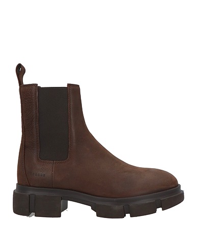 COPENHAGEN STUDIOS Ankle boot Dark brown Leather