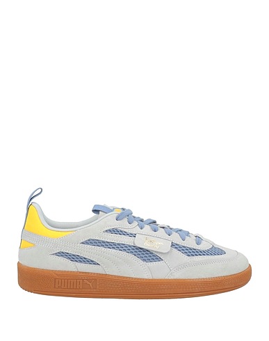 PUMA Sneakers Light grey Leather, Textile fibers