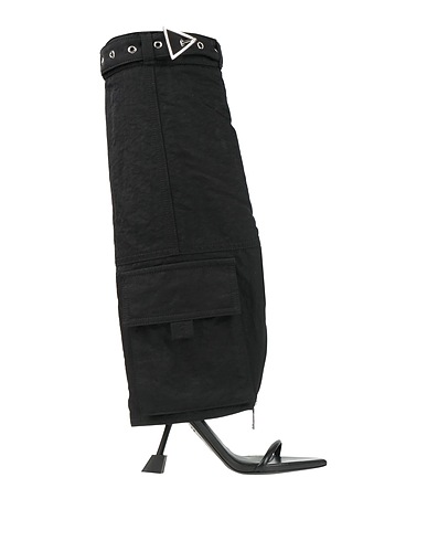 ELENA IACHI Bottes Noir Fibres textiles