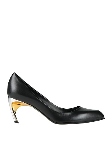MCQUEEN Pumps Schwarz Leder