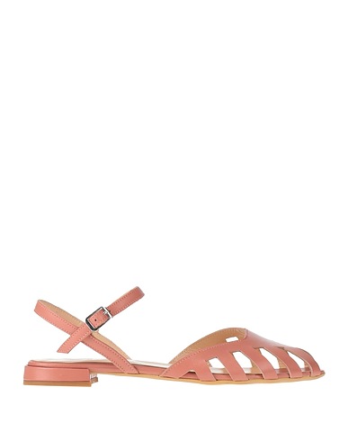 SHOEROOM Sandals Pink Leather