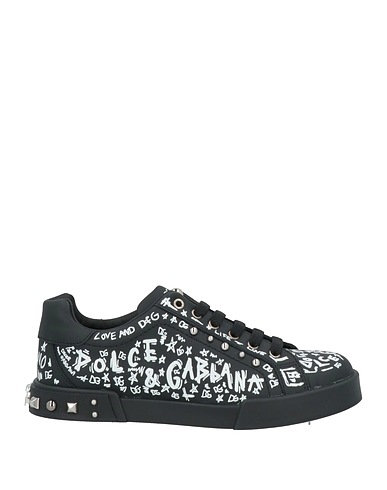 DOLCE&GABBANA Sneakers Black Calfskin