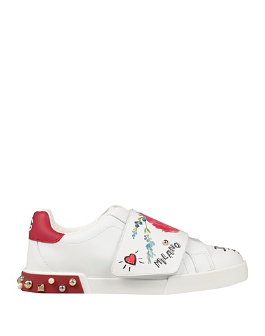DOLCE&GABBANA Sneakers White 100% Calfskin