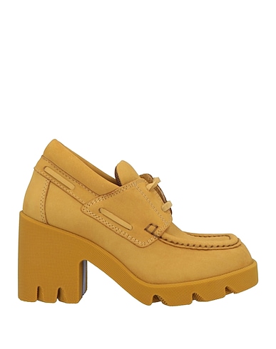 BURBERRY Loafers Mustard Leather