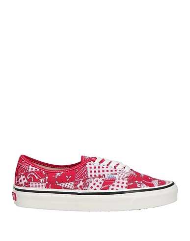 VANS Sneakers Red Textile fibres