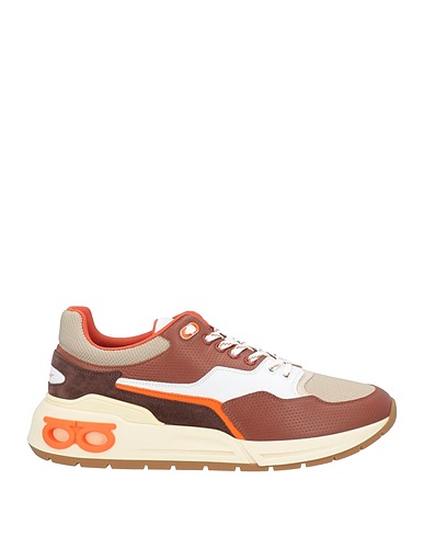 FERRAGAMO Sneakers Brown Calfskin