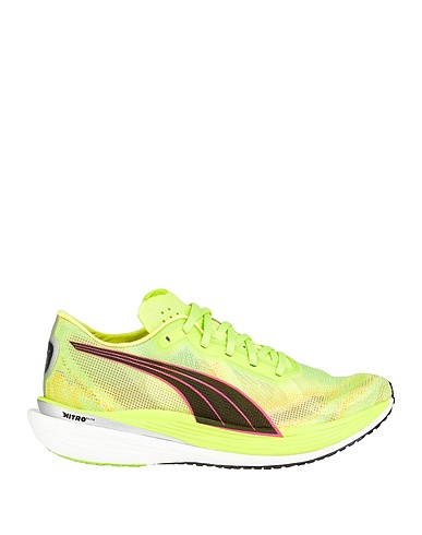 PUMA Sneakers Lime green Textile fibers