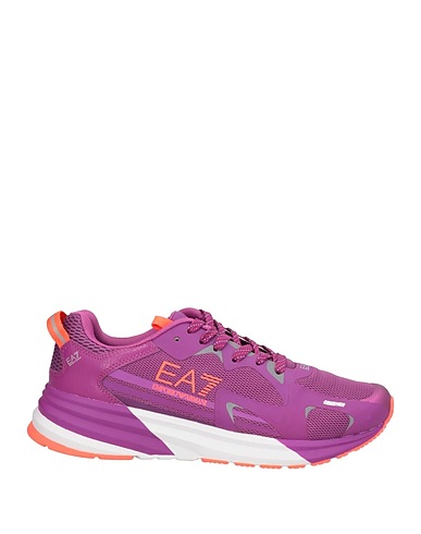 EA7 Sneakers VIOLA 100% Πολυεστέρας, Θερμοπλαστική πολυουρεθάνη