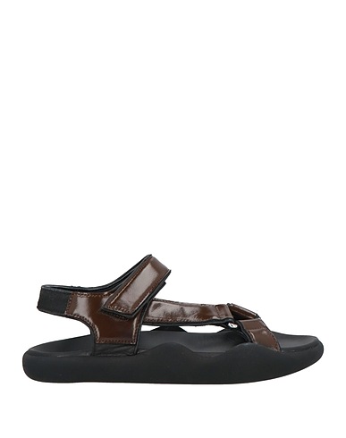 CHRISTOPHER KANE Sandals Textile fibres, Leather