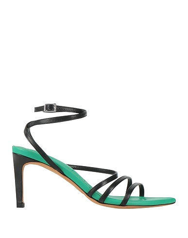 IRO Sandals Black Leather
