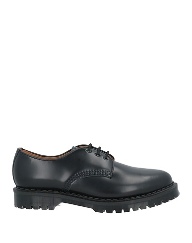 SANDRO Laced shoes Black Leather
