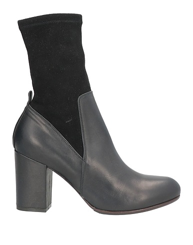 VIA ROMA 15 Ankle boot Black Leather