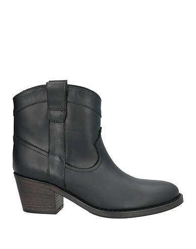 VIA ROMA 15 Ankle boot Black Leather