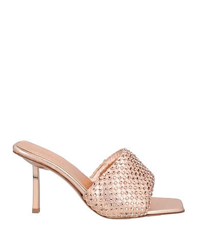 LE SILLA Sandals Rose gold Leather