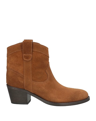 VIA ROMA 15 Ankle boot Camel Leather