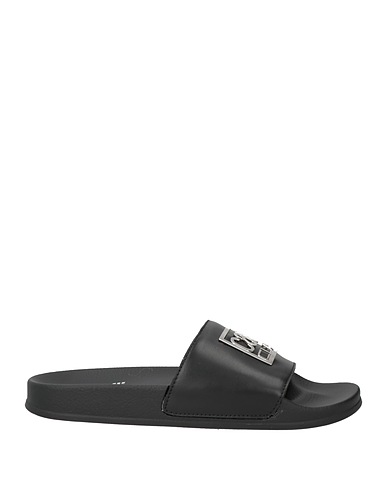 CAVALLI CLASS Sandals Black Calfskin