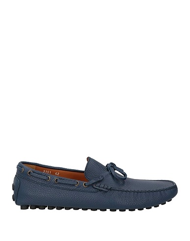 DOUCAL'S Loafers Midnight blue Leather