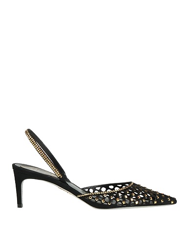RENE' CAOVILLA Pump Black Leather