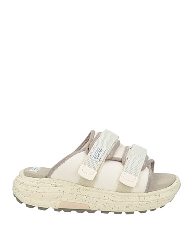 SUICOKE Sandals Ivory Textile fibres
