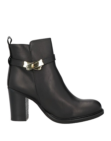 CARLA DE' MEDICI Stiefelette Schwarz Kalbsleder