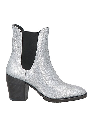 PANTANETTI Ankle boot Silver Leather