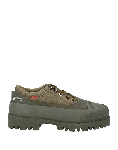 DIESEL Sneakers Military green Polyester