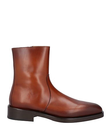 FERRAGAMO Ankle boot Brown Calfskin