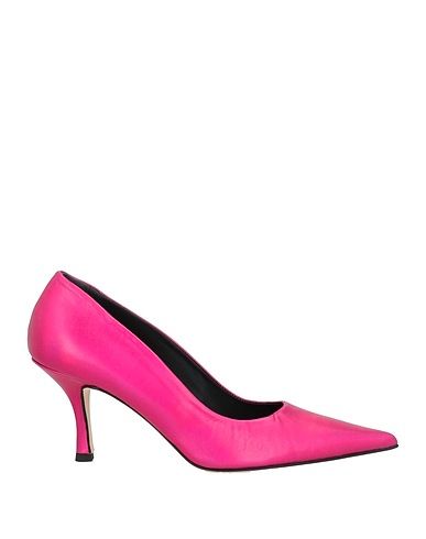 LUCA VALENTINI Pump Fuchsia Leather