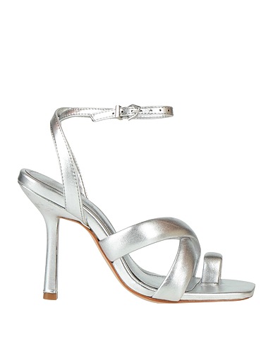 SCHUTZ Flip flops Silver Leather