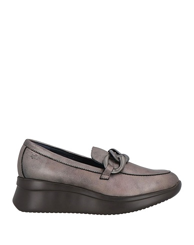 CALLAGHAN Mocassins Plomb Cuir