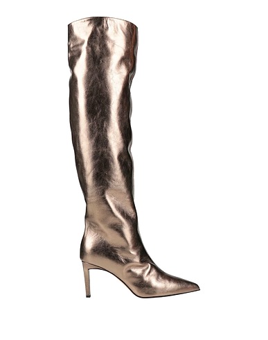 LUCA VALENTINI Boots Gold Leather