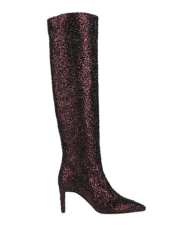LUCA VALENTINI Stiefel Bordeaux Gewebefasern
