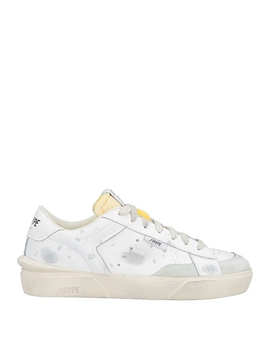 STRYPE Sneakers Bianco Pelle, Fibre tessili